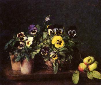 Still Life With Pansies